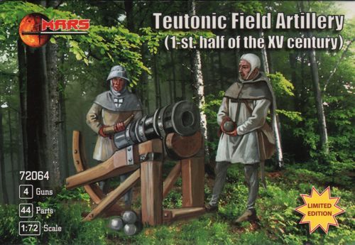 1:72 Teutonic Field Artillery (1-st half of the XV century).