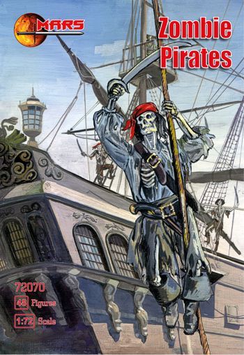 1:72 Zombie Pirates of the Caribbean