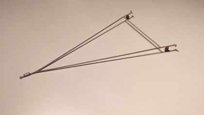 1:48 SAAB J21 tow bar