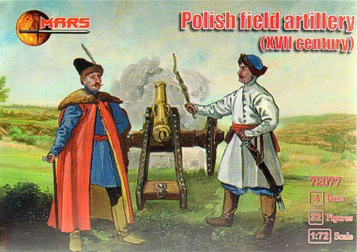 1:72 Polish field artillery XVII fox