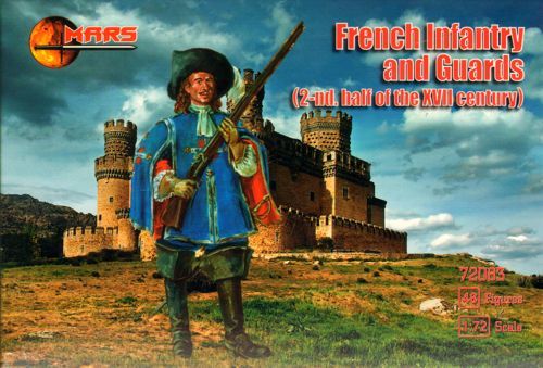 1:72 Royal French infantry and guards 2 half of the 17th century