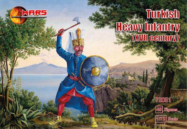 1:72 Turkish heavy infantry 17th century