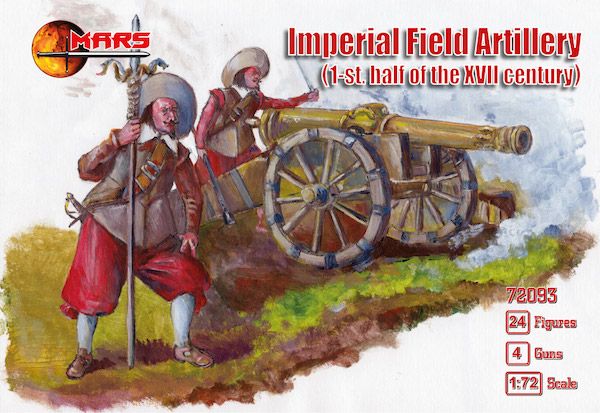 1:72 Imperial Field Artillery mid 17 cent.