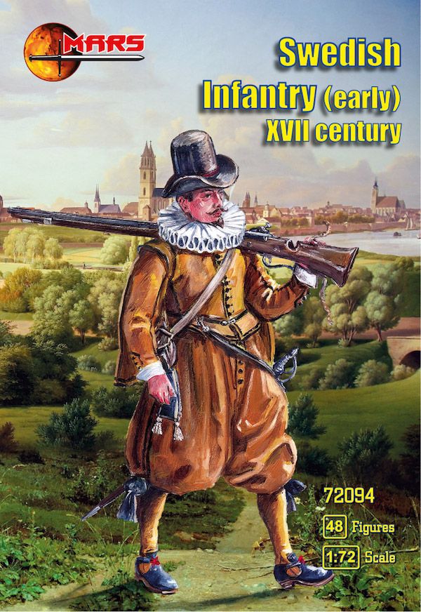 1:72 Description:Swedish Infantry early 17th century
