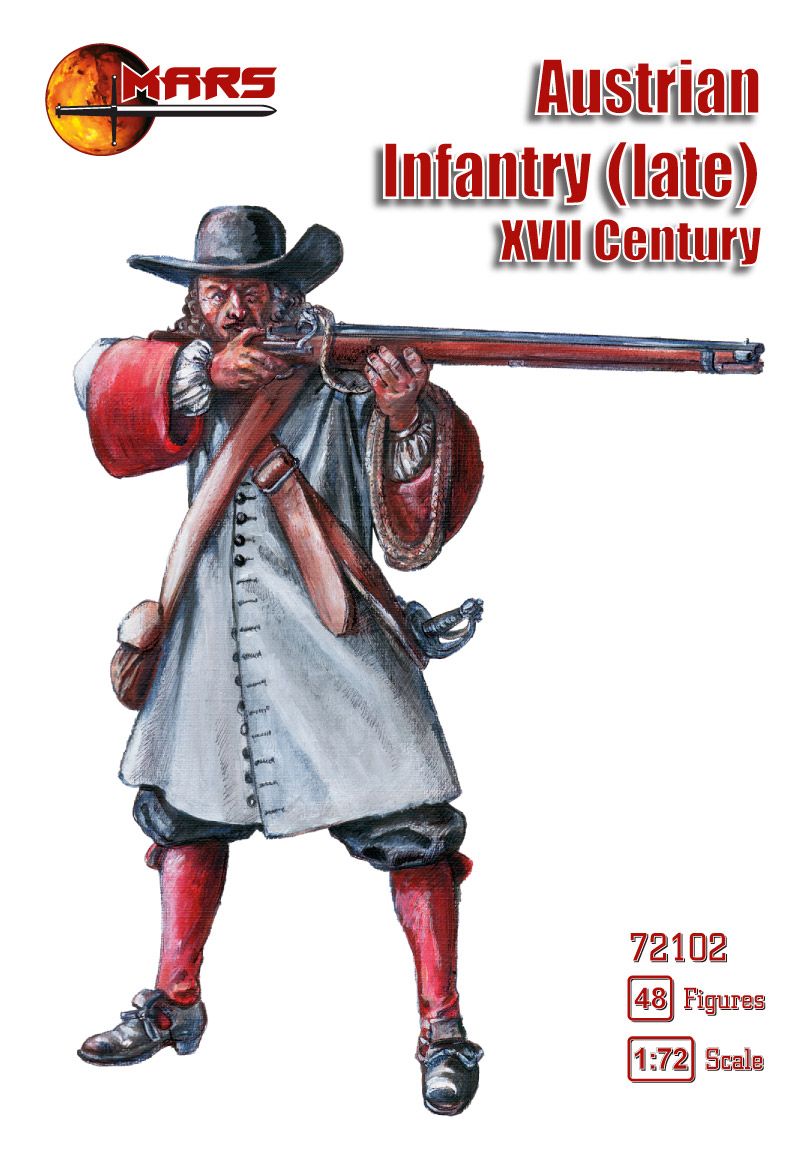 1:72 Austrian Infantry (late) XII century