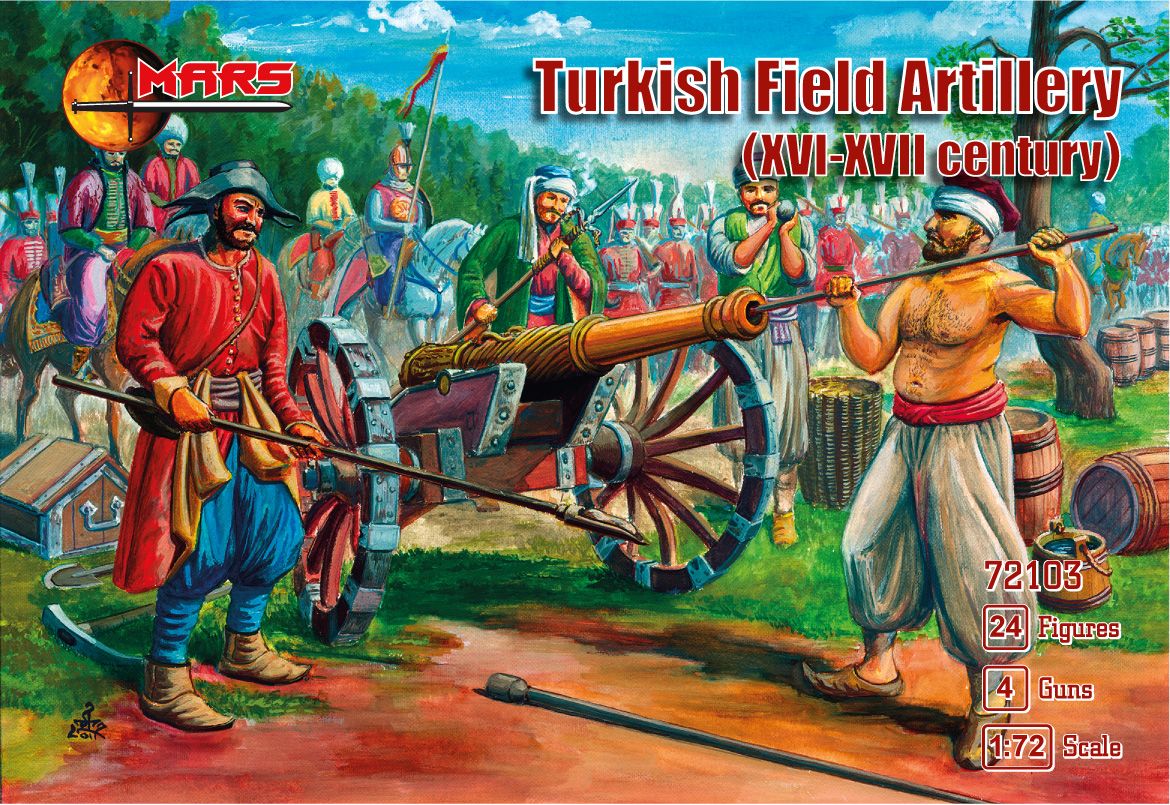 1:72 Turkish Field Artillery (XVI-XVII century)