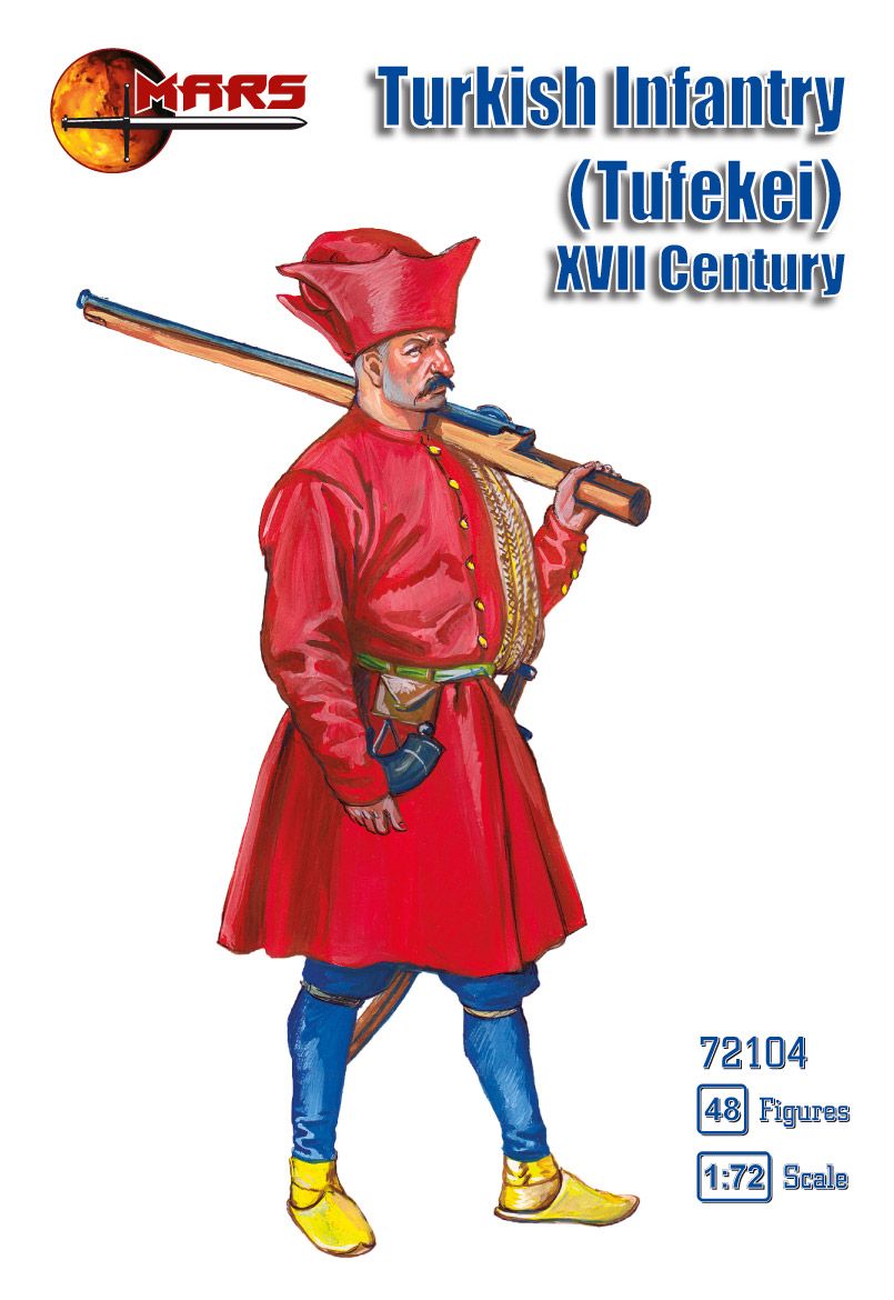 1:72 Turkish Infantry (Tufekei) XVII Century