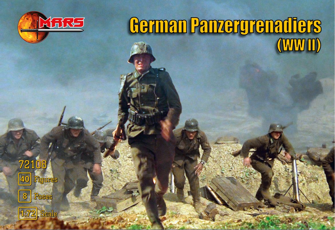 1:72 German Panzergrenadiers (WWII)