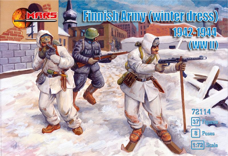 1:72 Finnish Army in winter dress 1942-1944 (WWII)