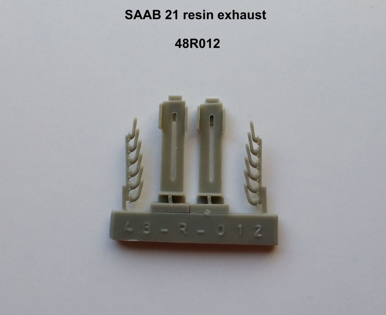 1:48 SAAB 21 resin exhaust manifold