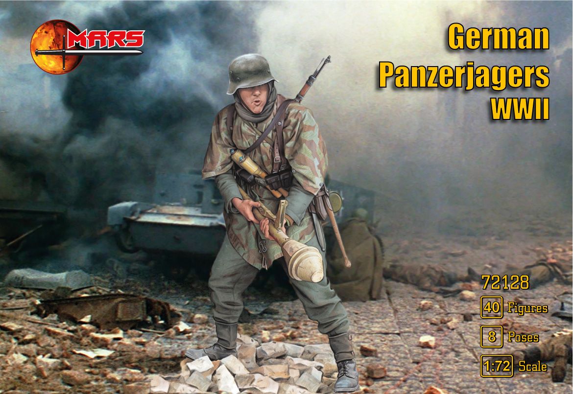 1:72 German Panzerjagers (WWII)