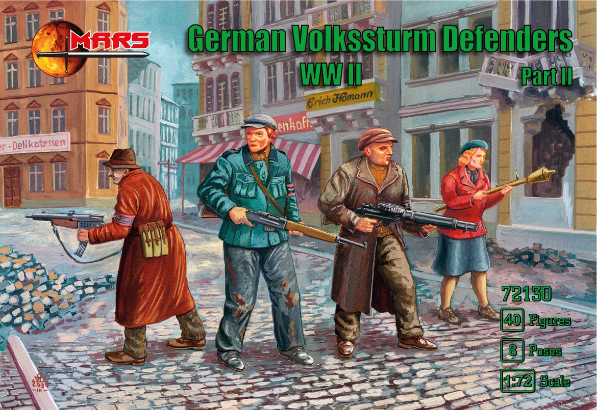 1:72 German WWII Volkssturm (part II)