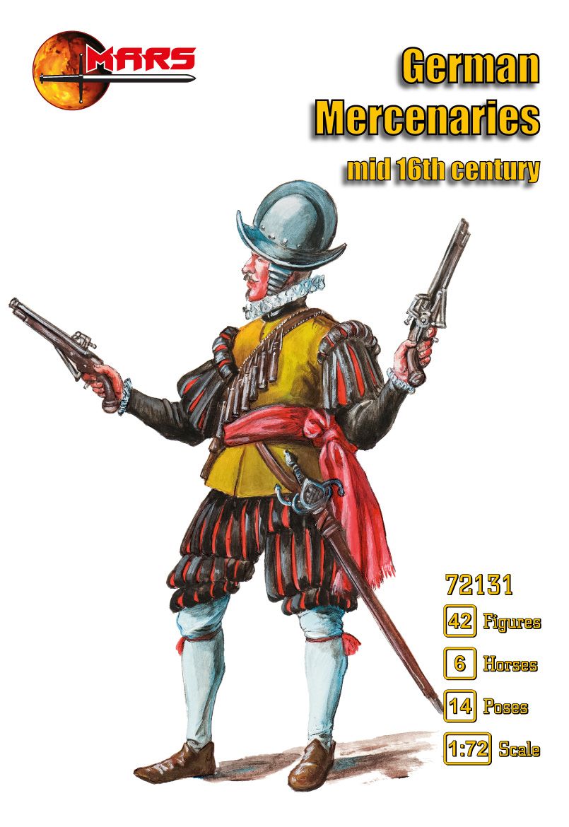 1:72 German Mercenaries (Mid XVI century)