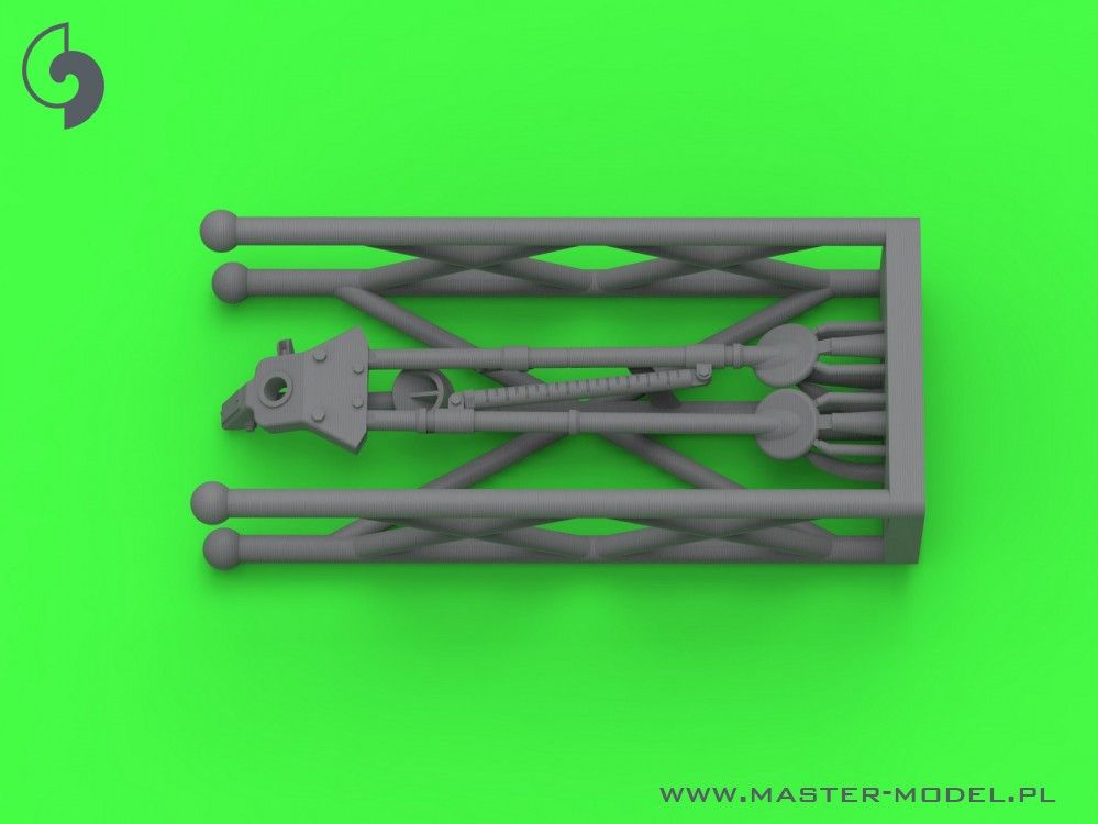 1:35 Folded M2 tripod for Browning M1919 .30 cal (7,62mm) machine gun (1pc)