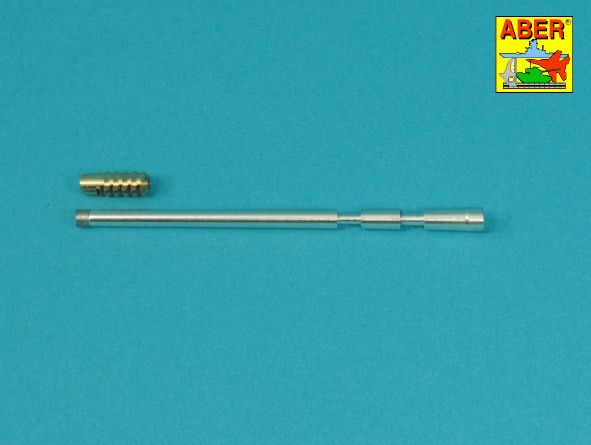 1:35 Soviet Howitzer D-30 - 122 mm Barrel / Used also on Syrian T-34 (for Trumpeter and RFM Kits)