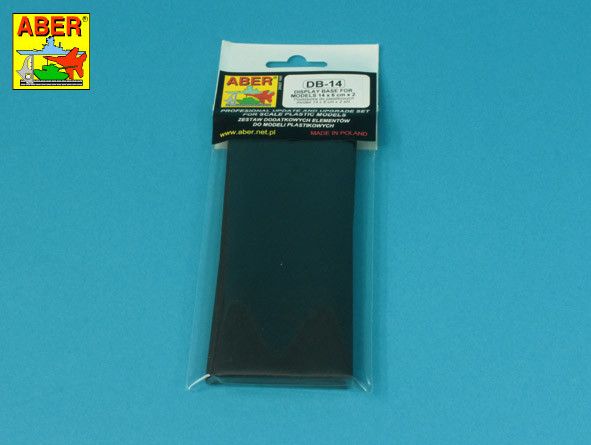Display Base for Models 14 x 6 cm (2 pcs)