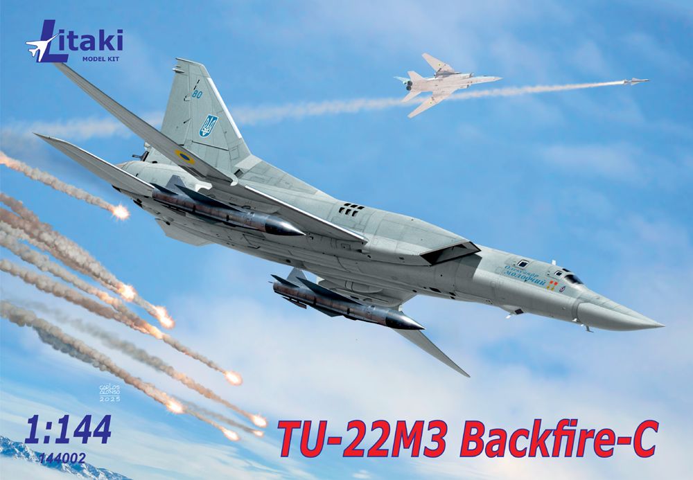 1:144 Tu-22M3 Backfire-C - Long-Range Missile Carrier