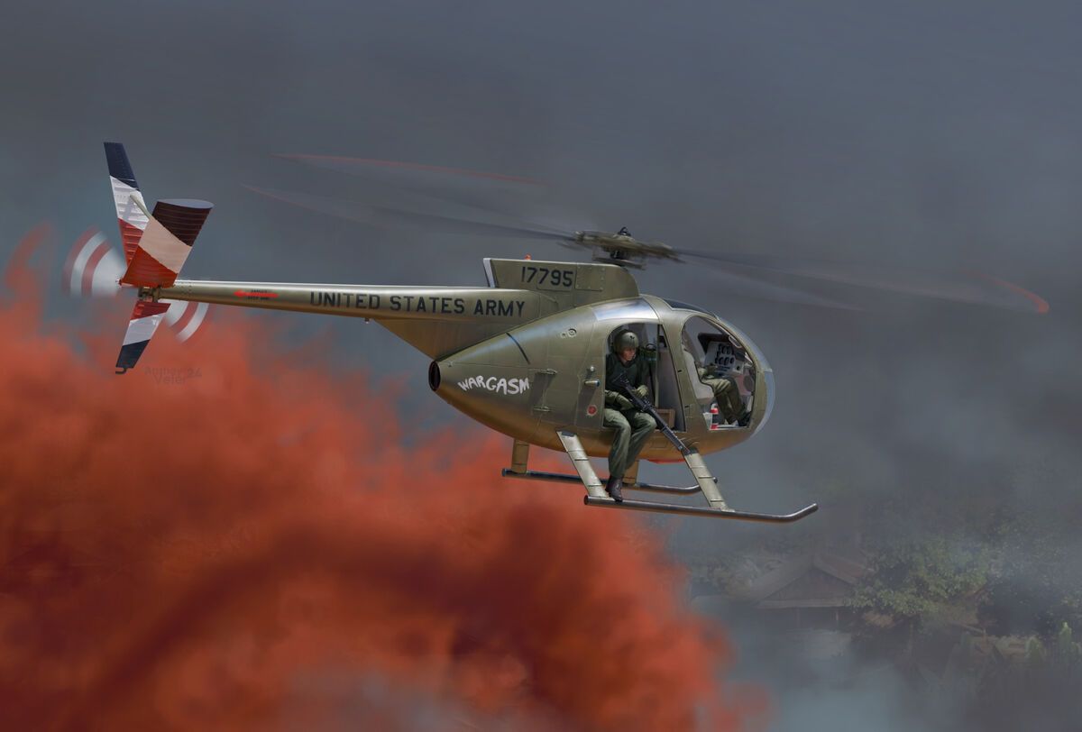 1:32 Hughes OH-6 Loach American Light Observation Helicopter