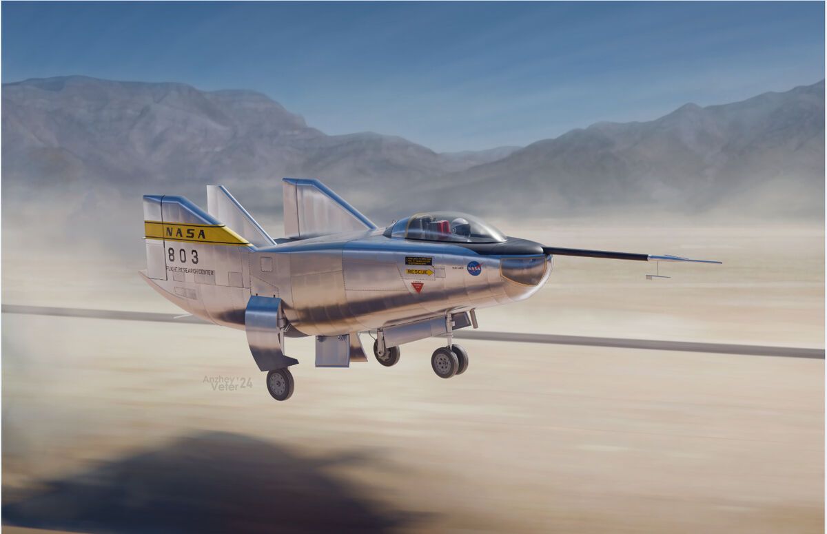1:72 Northrop M2-F3