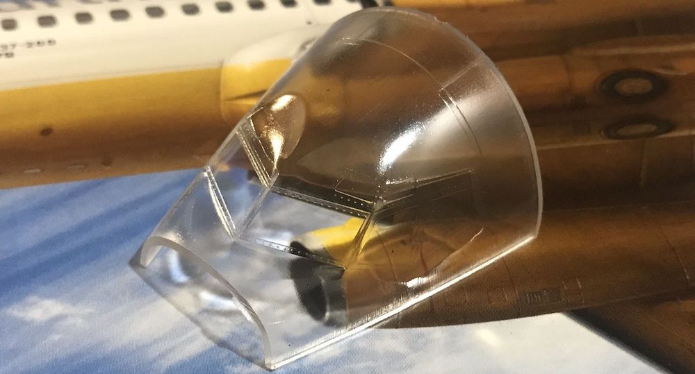 1:72 Boeing 727/737 Nose Glass