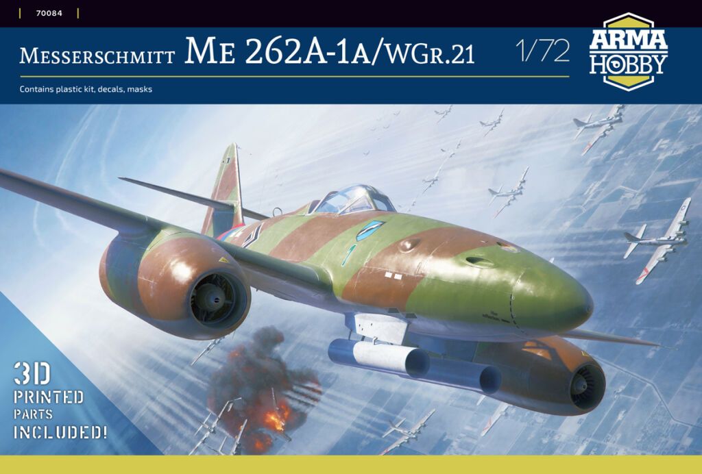 1:72 Messerschmitt Me-262 A-1a with WGr.21