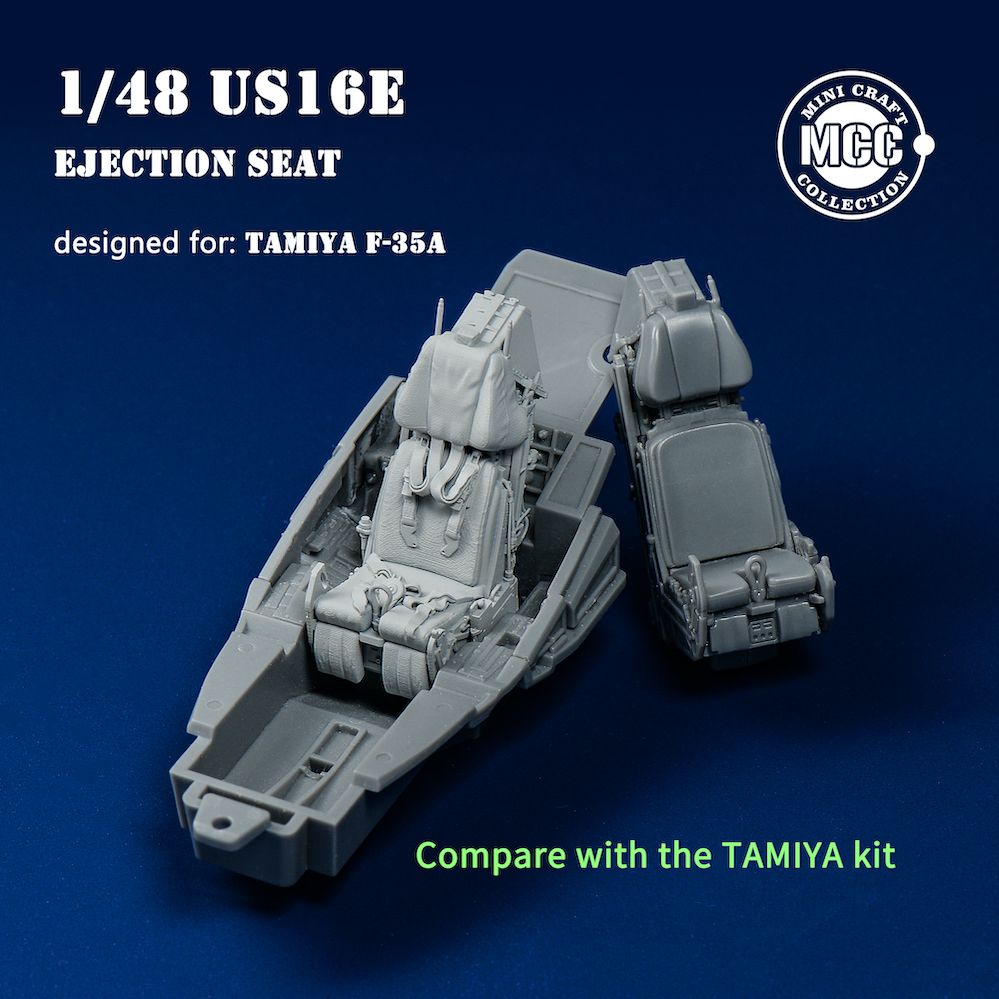 1:48 M.B.MK16 - US16E Ejection Seat for F-35 (Tamiya)