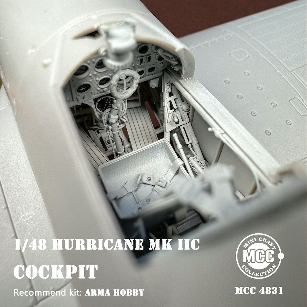 1:48 Hurricane Mk.IIc Cockpit (Arma Hobby)