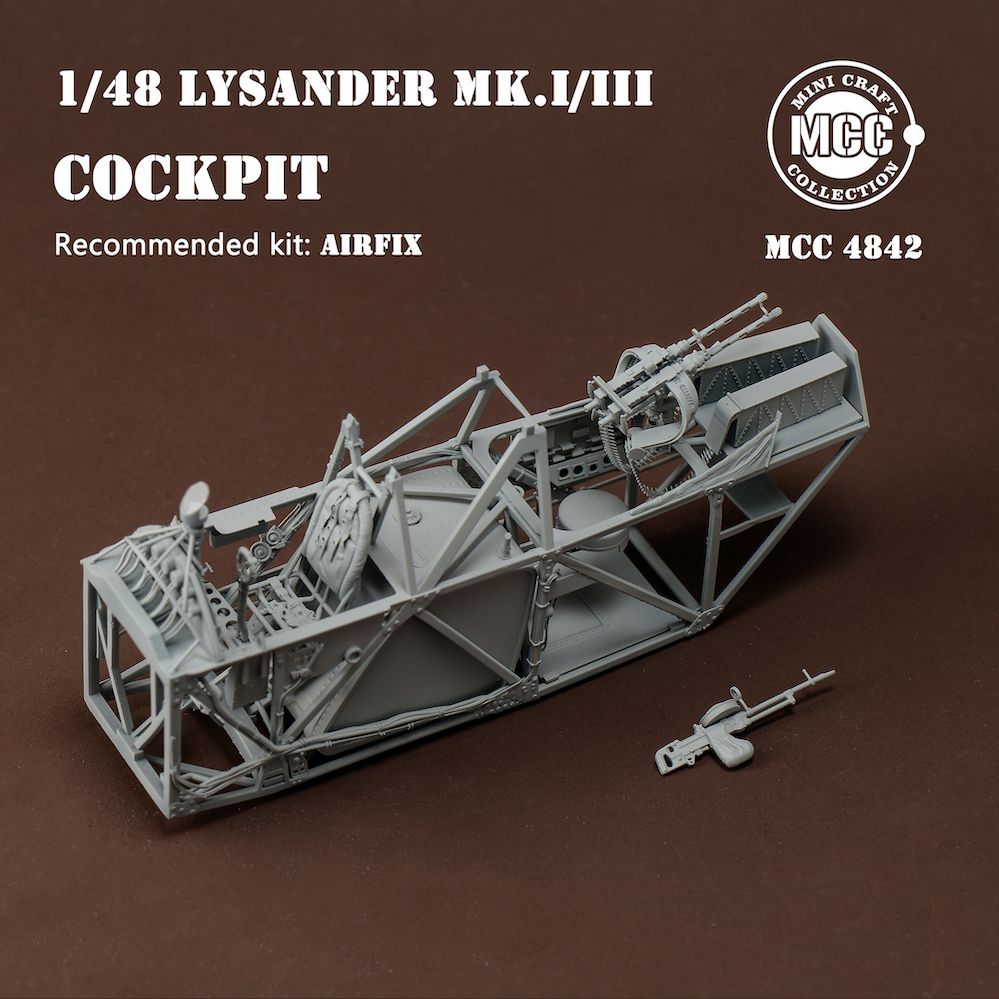 1:48 Lysander Mk.I/III cockpit (Airfix)