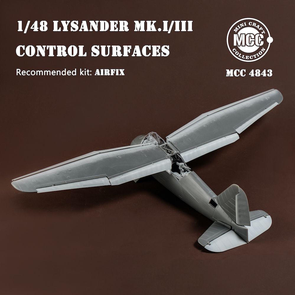 1:48 Lysander Mk.I/III control surfaces (Airfix)