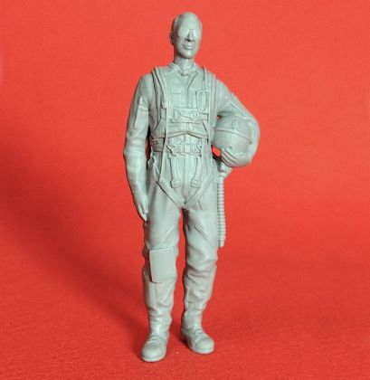 1:72 Pilot Swedish Airforce 1950s to 1970s