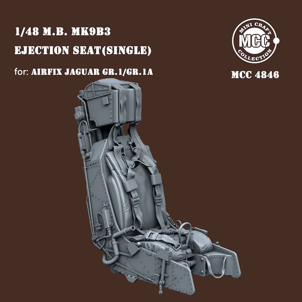 1:48 Jaguar M.B Mk9b3 Ejection seat for single seat for Airfix