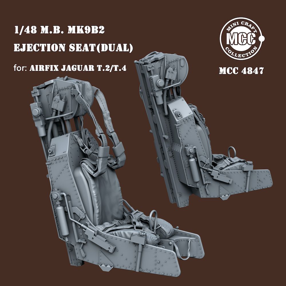 1:48 Jaguar M.B Mk9b2 Ejection seat (dual) for Airfix