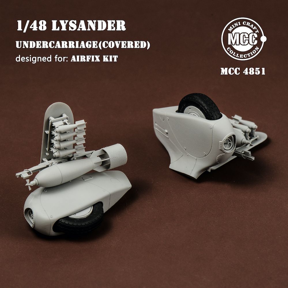 1:48 Lysander Undercarriage (covered) (Airfix)