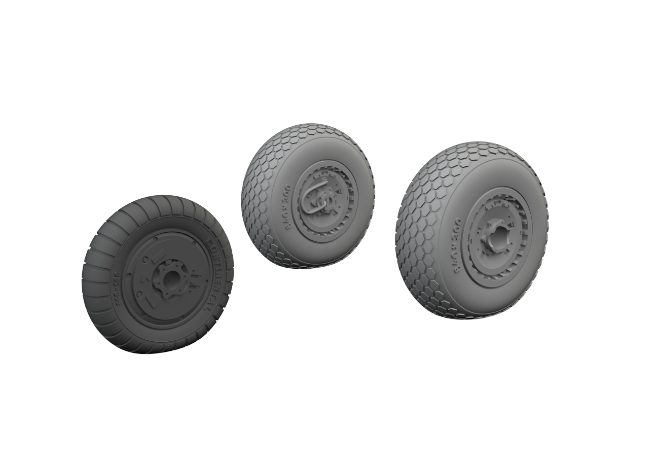 1:72 Me-262 - Wheels Set (for Arma Hobby Kits)