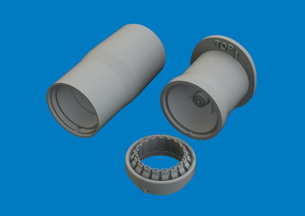 1:72 MiG-21 R - Exhaust Nozzle (for Eduard Kits)