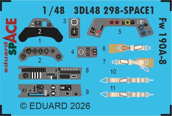 1:48 Fw-190 A-8 - Space Set (for Hobby Boss Kits)