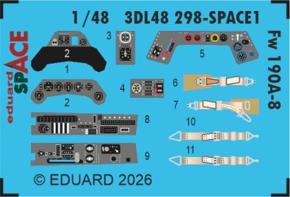 1:48 Fw-190 A-8 - Space Set (for Hobby Boss Kits)