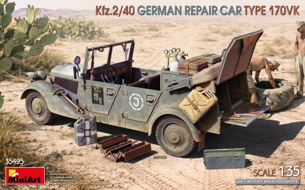 1:35 Kfz.2/40 German Repair Car Type 170VK