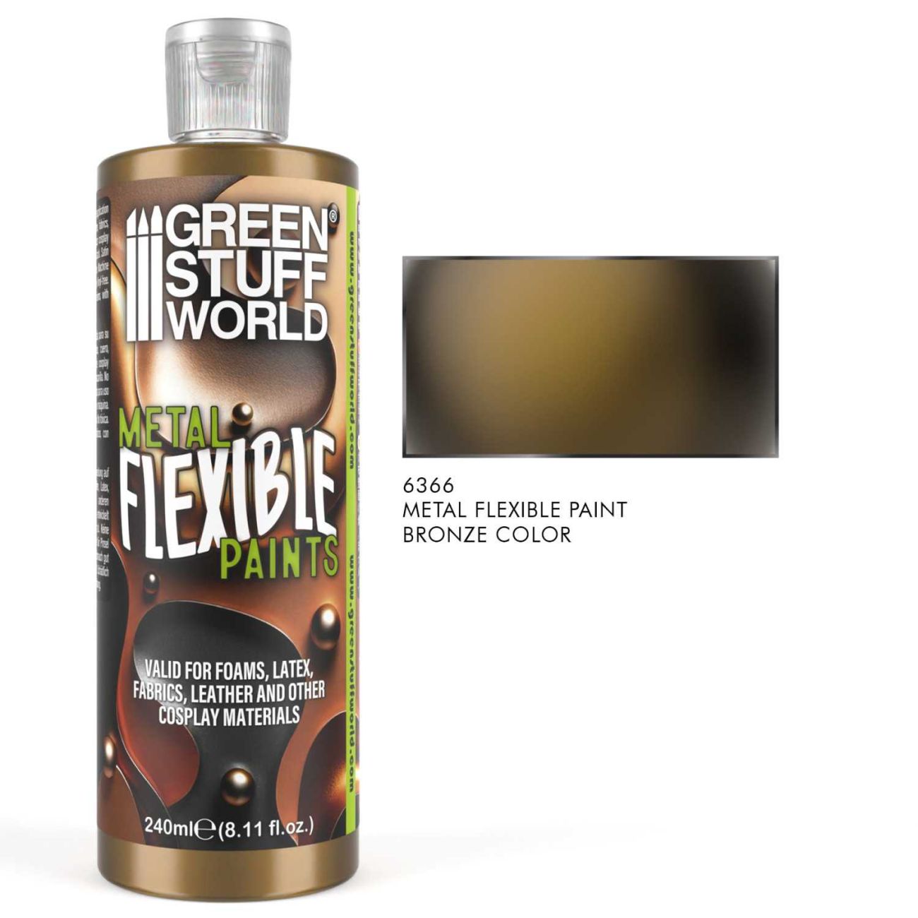 Flexible Metallic Bronze Paint 240ml