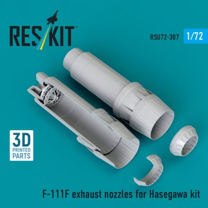 1:72 F-111F exhaust nozzles for Hasegawa kit