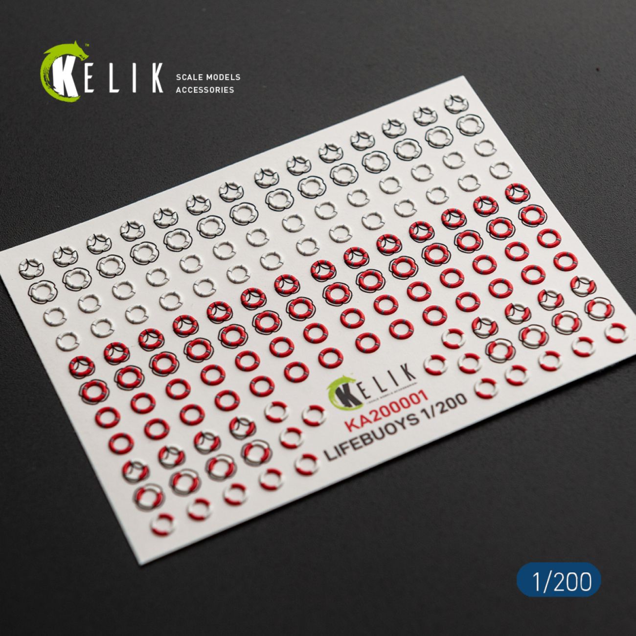 1:200 LIFEBUOYS - 3D Decal for models