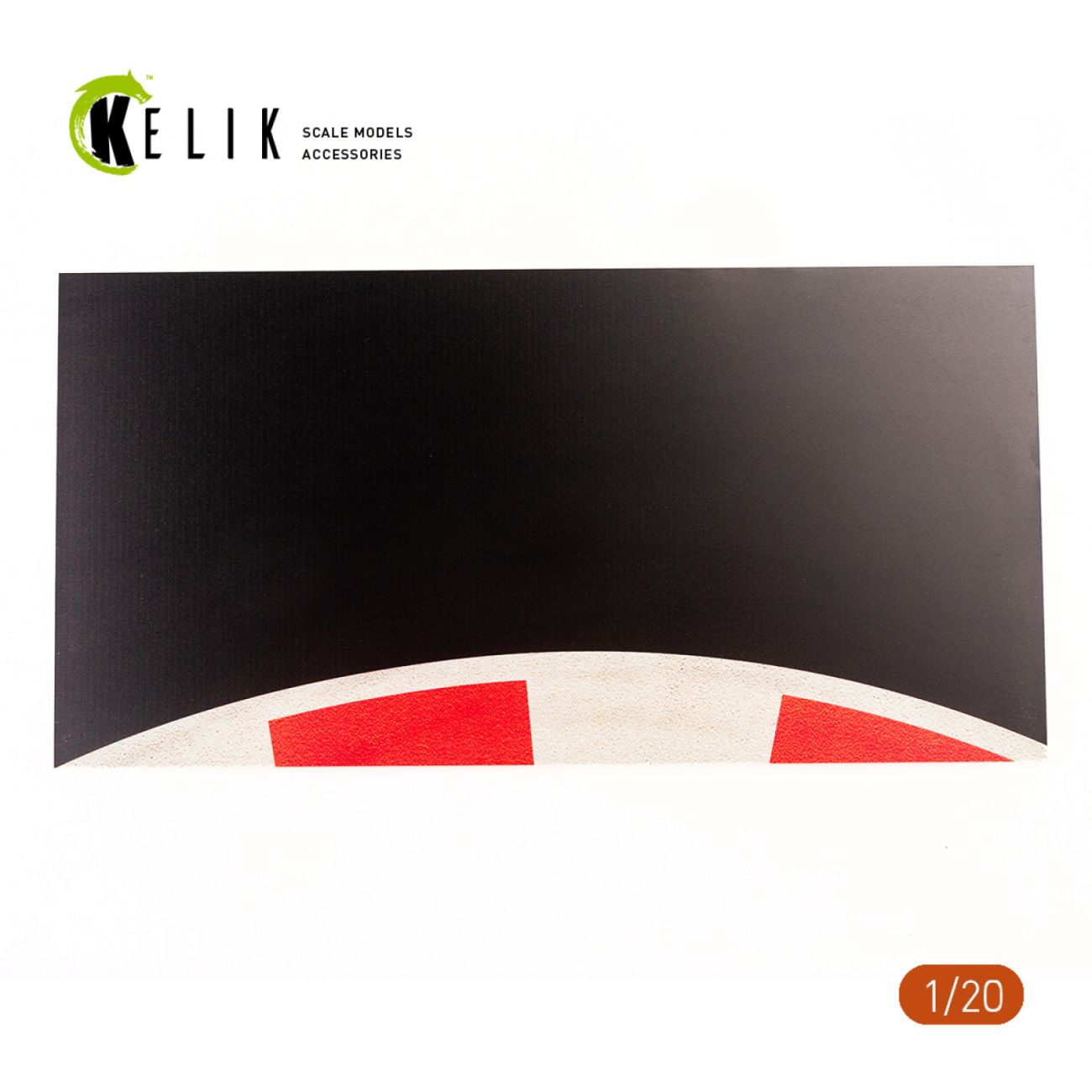 1:20 Miami Grand Prix Base - Acrylic 3 mm (180 x 357 mm) (210 g) 