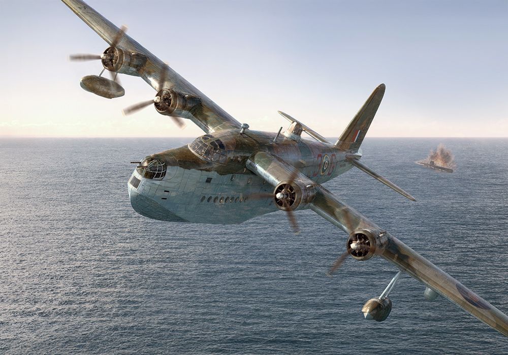 1:144 Short S.25 Sunderland Mk.III/V Flying Boat