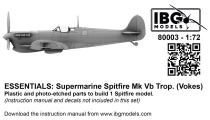 1:72 ESSENTIALS: Supermarine Spitfire Mk.Vb Trop. (Vokes)