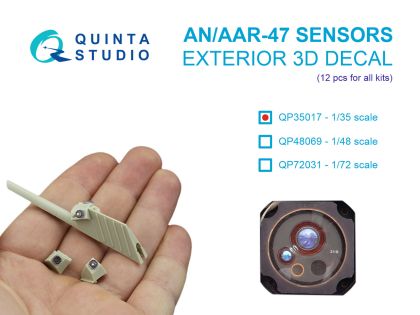 1:35 AN/AAR‑47 sensors (All kits)