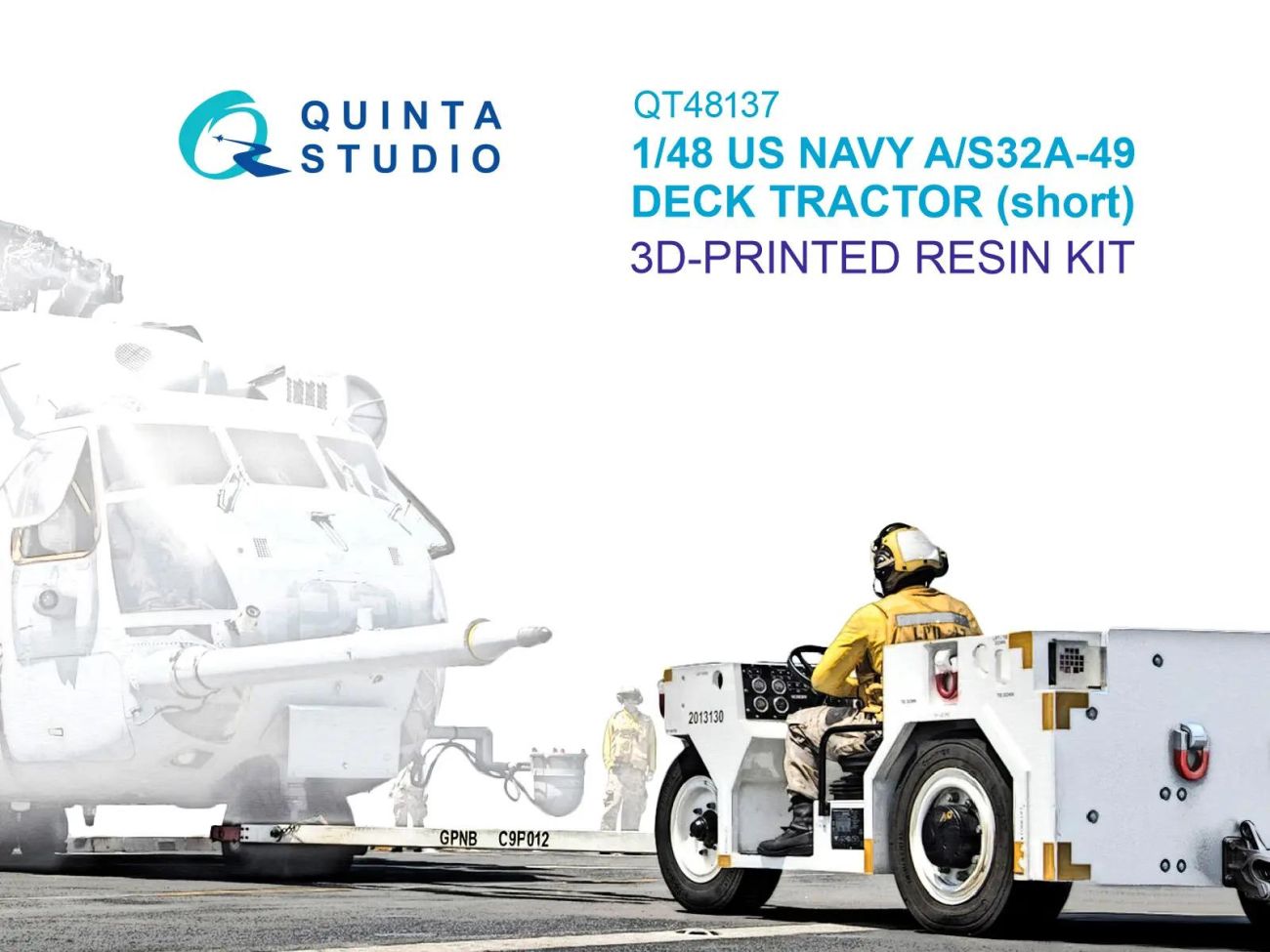 1:48 US NAVY AS32A-49 (short) Deck Tractor (Full kit)