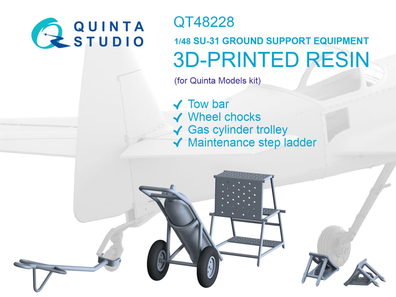 1:48 Su-31 Ground Support Equipment (Quinta Models)