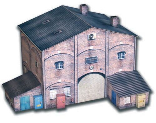 1:87 Factory Buildings - Factory Halls, 3 pcs