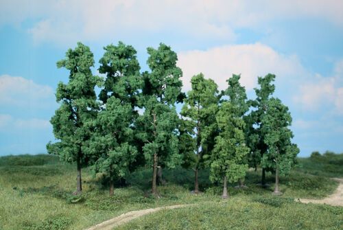 Leafy Trees 10-14 cm (60 pcs)