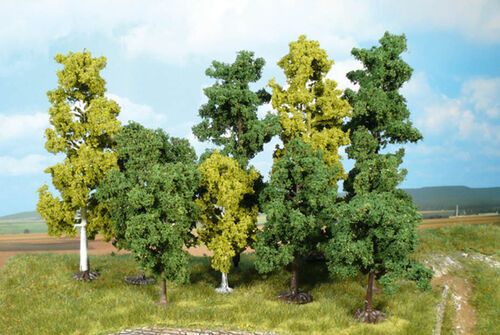 Leafy Trees 10 - 18 cm (40 pcs)